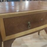 Mahogany and ash console circa 1950/60