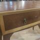 Console en acajou et frêne vers 1950/60