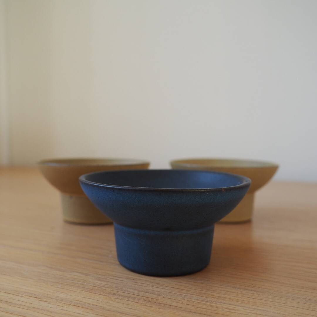 1960S-1970S Set Of 3 Zweitse Landheer For Cor Unum Ceramic Candle Holders