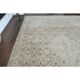 1970s Vintage Persian Handknotted Wool Beige Oversize Area Rug 276x380