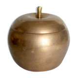 Box brass apple vintage 1960/70