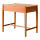 Vintage Scandinavian elm coffee table with storage compartment