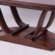 Art Deco Folding Table in Wengé, France, 1920s