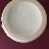 White porcelain vase created by Juan di Novita. Hand painted designs.