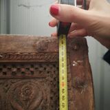 Old door with Indian frame