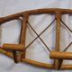 Door wall coats vintage rattan