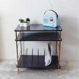 Electrophone door table, vinyl door