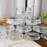 10 Nachtmann “Europa” crystal bowls