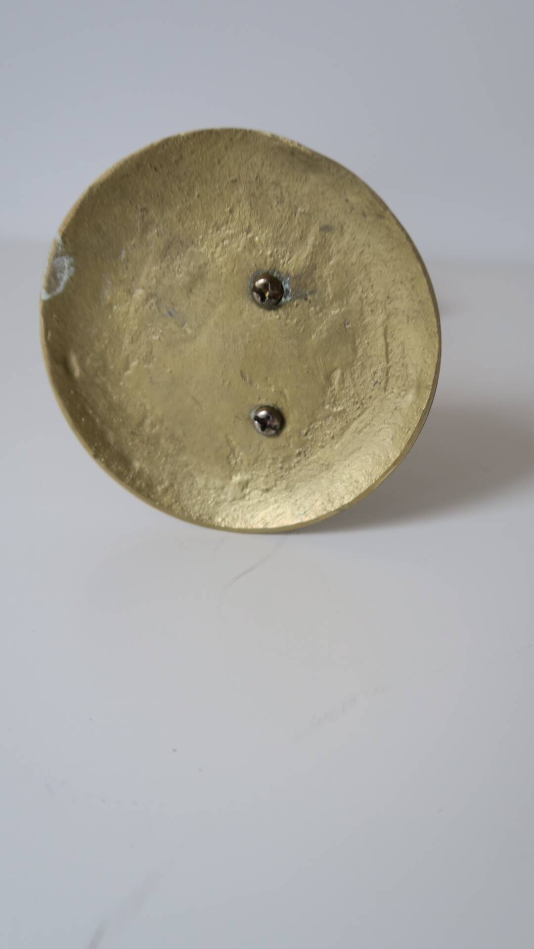 The decorative brass bird