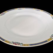Large round serving dish, semi-deep, Bernardaud Limoges – Art Deco – A718