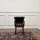 Ensemble de chaises de bureau anglaises bordeaux