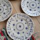 Set of 4 Stafforshire dessert plates