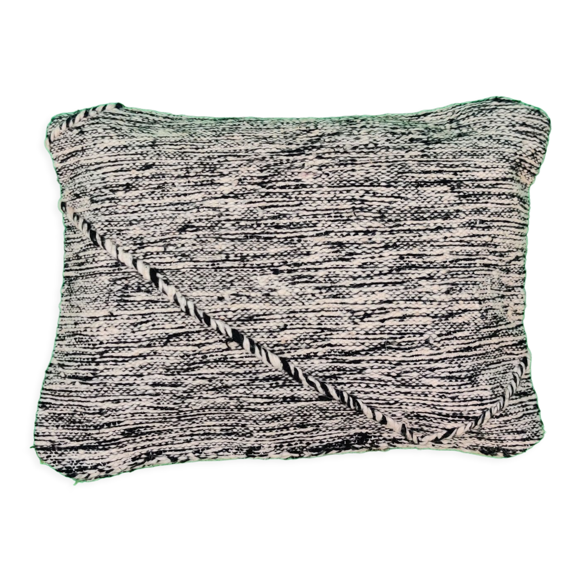 Berber cushion Zanafi black 40x60