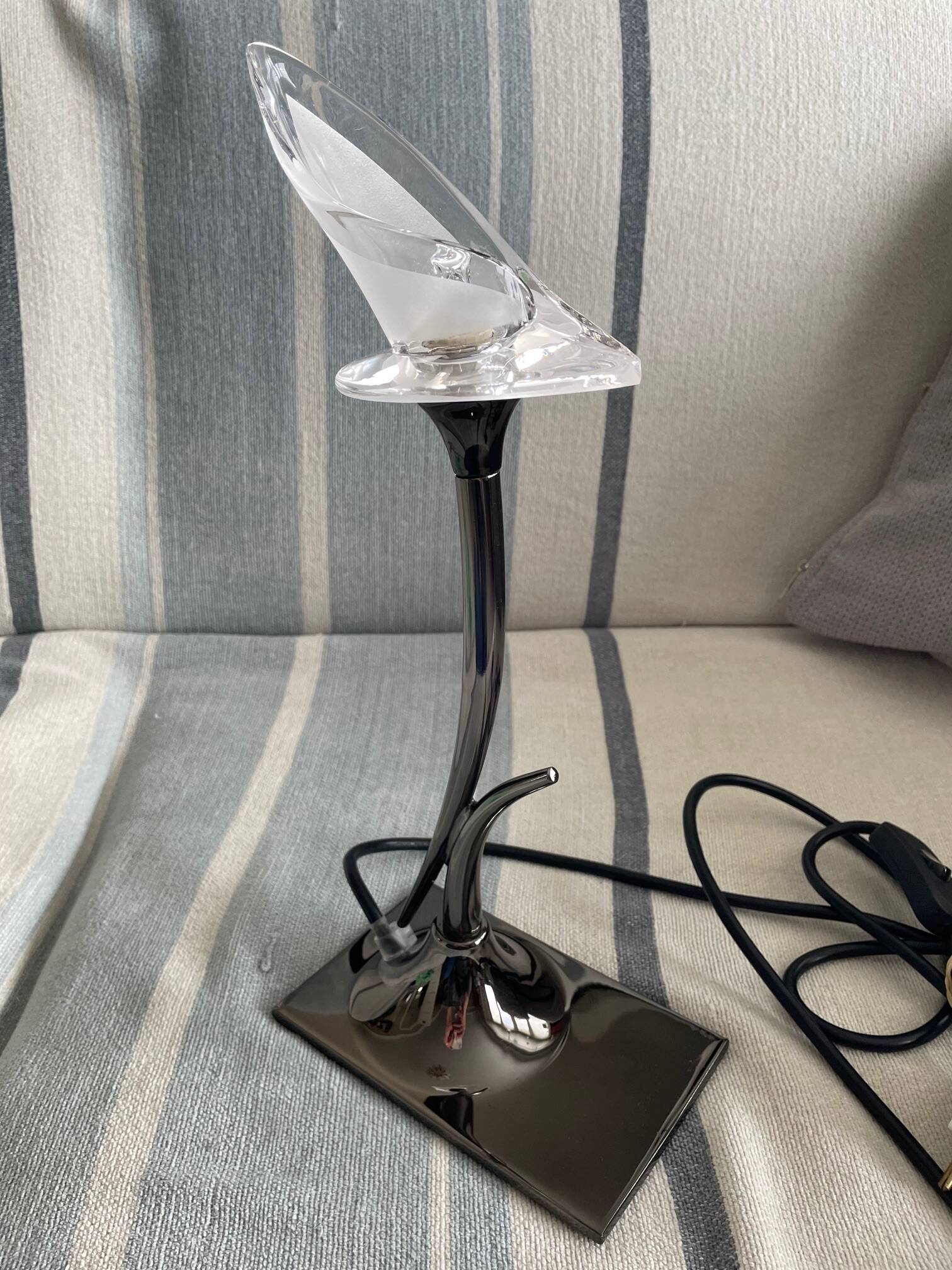 Spanish floral glass lamp published by Mantra