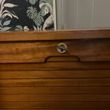 Vintage “notary” curtain cabinet