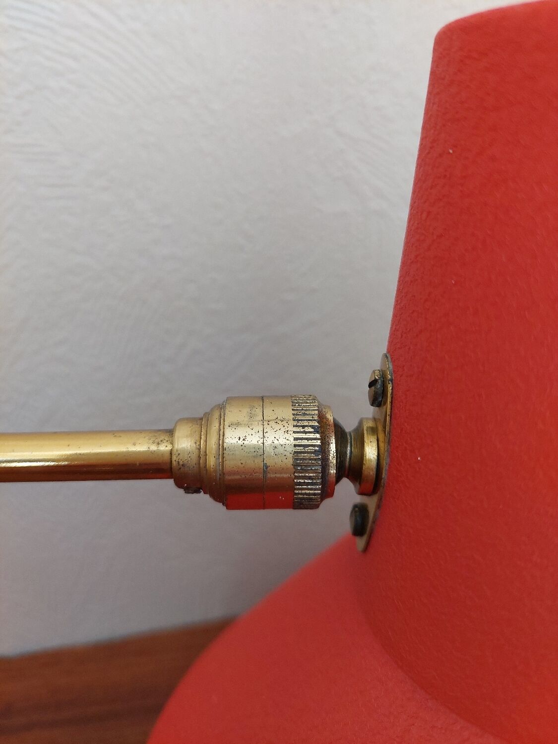 René Mathieu Lunel double arm wall light