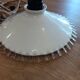 Lampe baladeuse vintage en verre Blanc