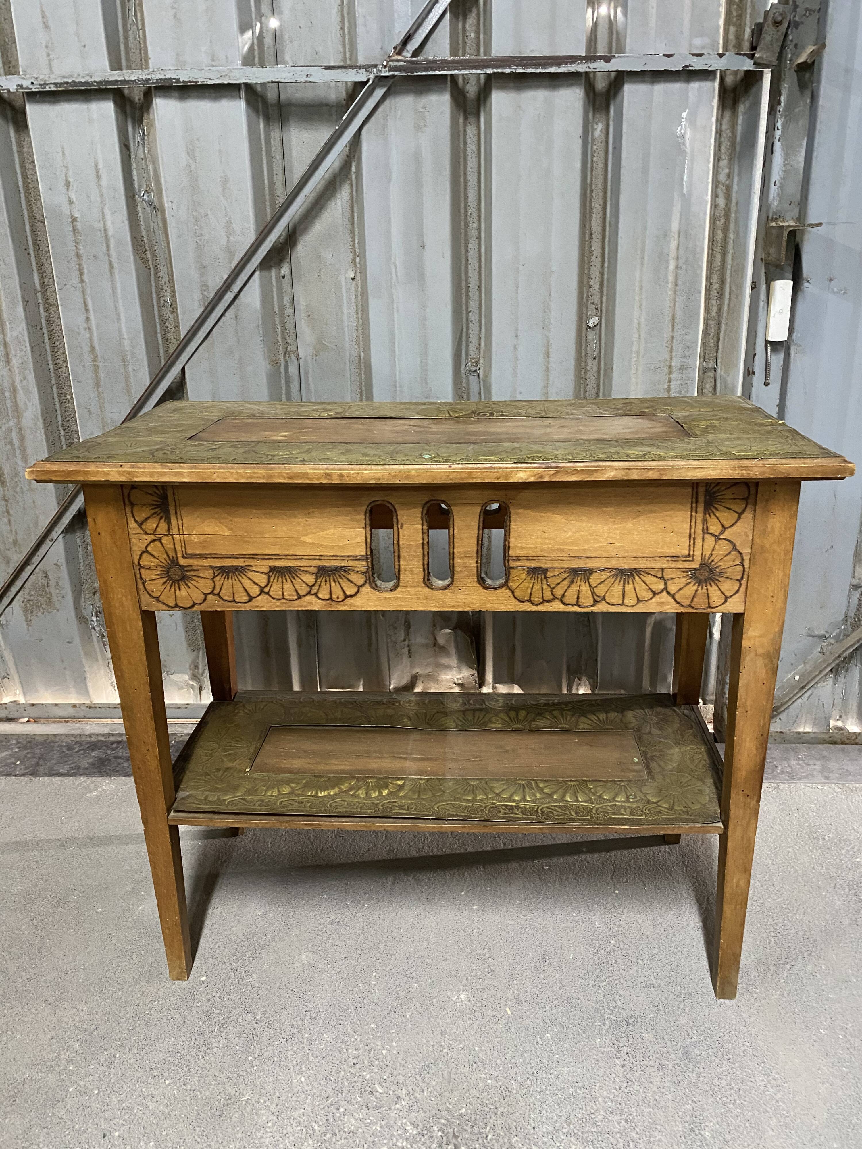 Console art nouveau arts and crafts