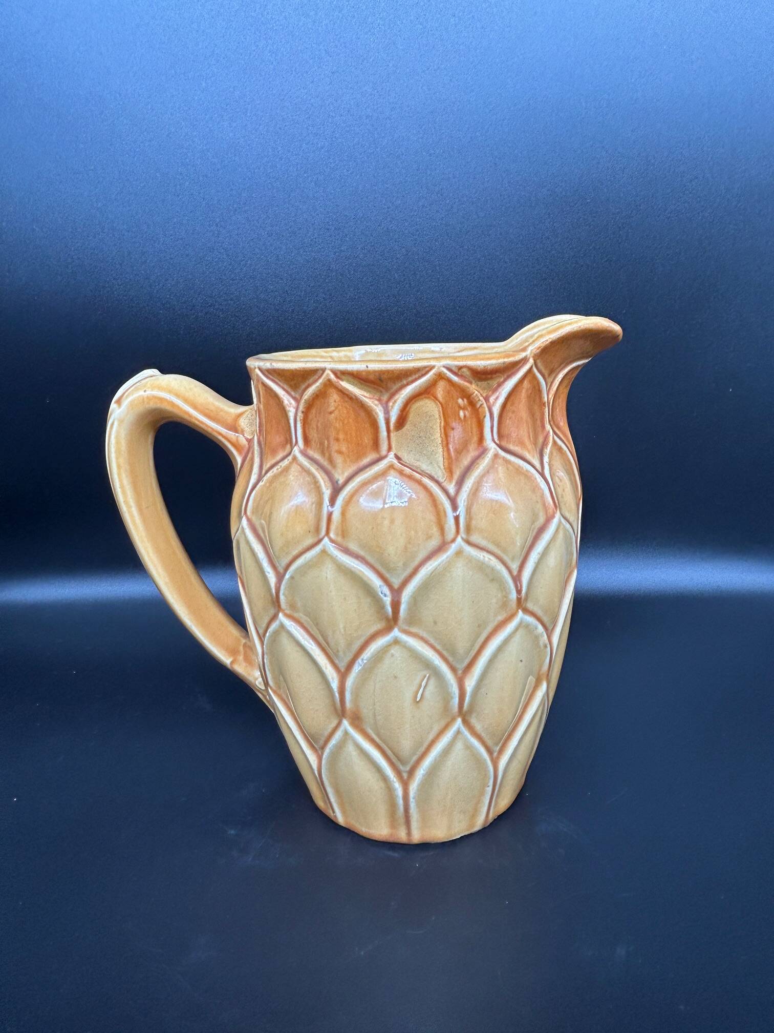 Saint Clément earthenware jug "Artichoke"