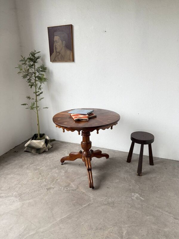 Console ou table d’appoint Biedermeier XIXème