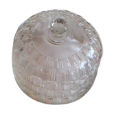 Bell glass transparent Relief Cap Deco Desserts cheese
