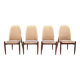 Set of 4 chairs, Czechoslovakia, 1950s. After renovation