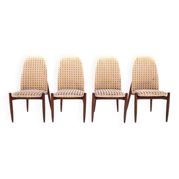 Set of 4 chairs, Czechoslovakia, 1950s. After renovation