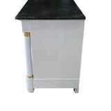 Empire style chest of drawers, 19th century, painted