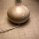 Ball lamp, new fabric cable, cotton lampshade.