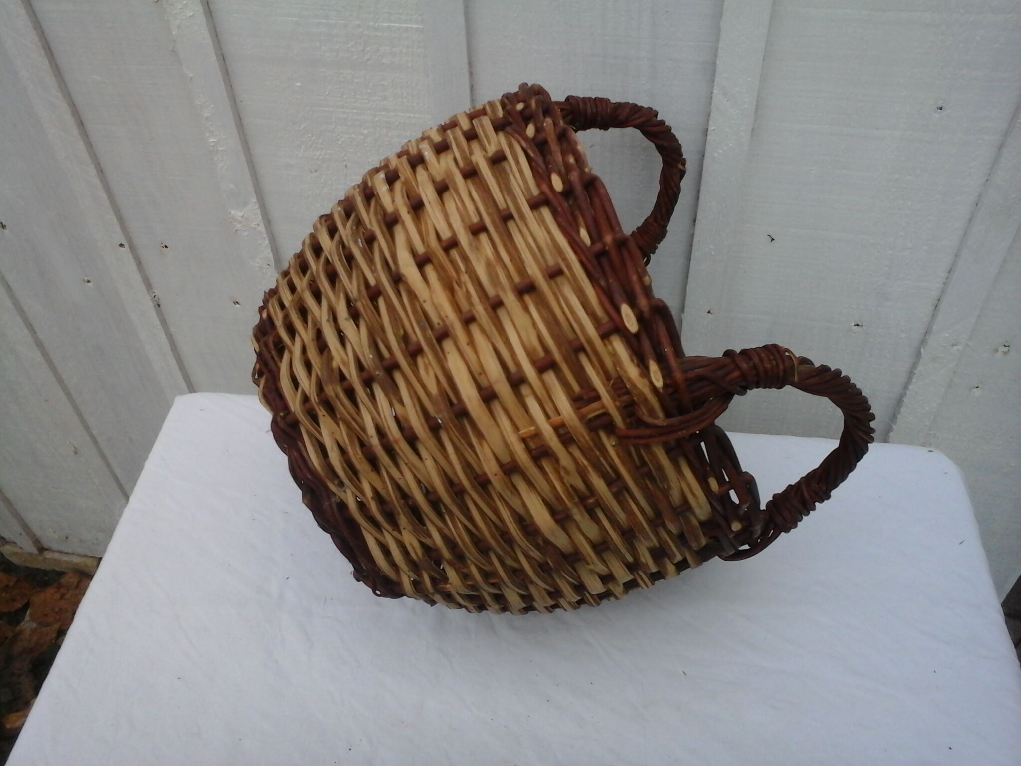 Old round basket