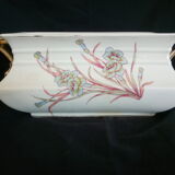 Art Nouveau cracked ceramic trim, eyelet patterns