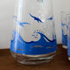 Vintage orangeade lemonade glass service