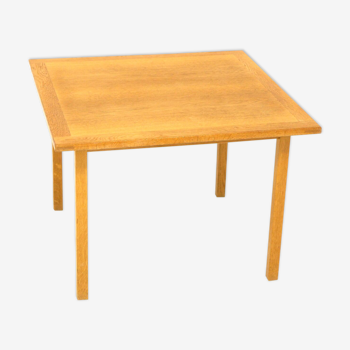 Table basse en chêne, Bertil Fridhagen, Suède, 1960