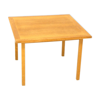 Table basse en chêne, Bertil Fridhagen, Suède, 1960