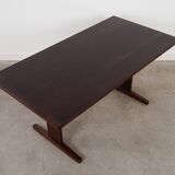 Oak table, Danish design, 1970s, manufactured by Farstrup Møbler