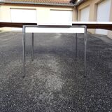 Vintage 60s white formica chrome kitchen table