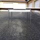 Vintage 60s white formica chrome kitchen table