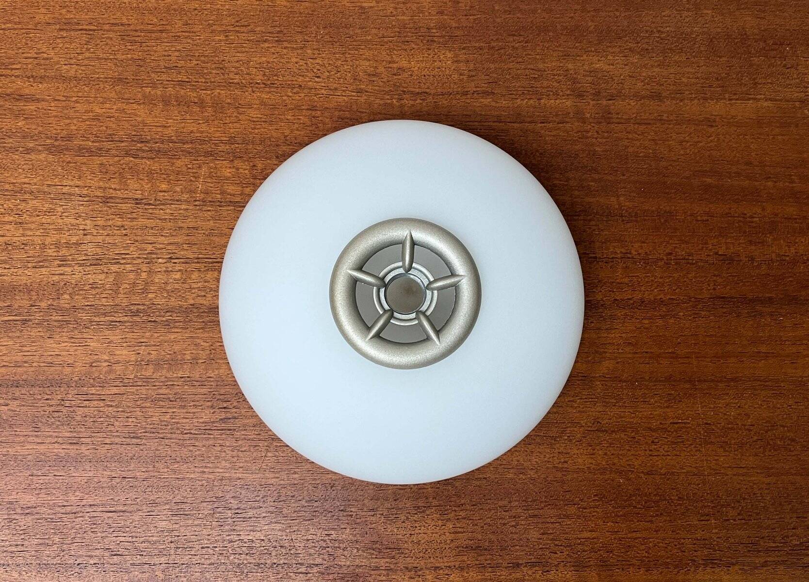 Replacement glass for Pao T1 table lamp, Italian postmodern model by Matteo Thun for Arteluce, 1990s.