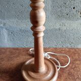 Lampe vintage en macramé