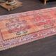 Vintage Turkish Oushak Handmade Wool Runner  80x327