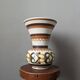 Quimper ceramic vase, handmade pottery, country decoration