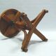 Piano stool / swivel stool, J. & J. Kohn company, antique bentwood stool, circa 1900