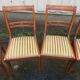 4 chaises salle à manger