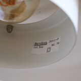 Ecophon Scandinavian pendant light, white metal