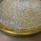 70s Murano glass gold ceiling light