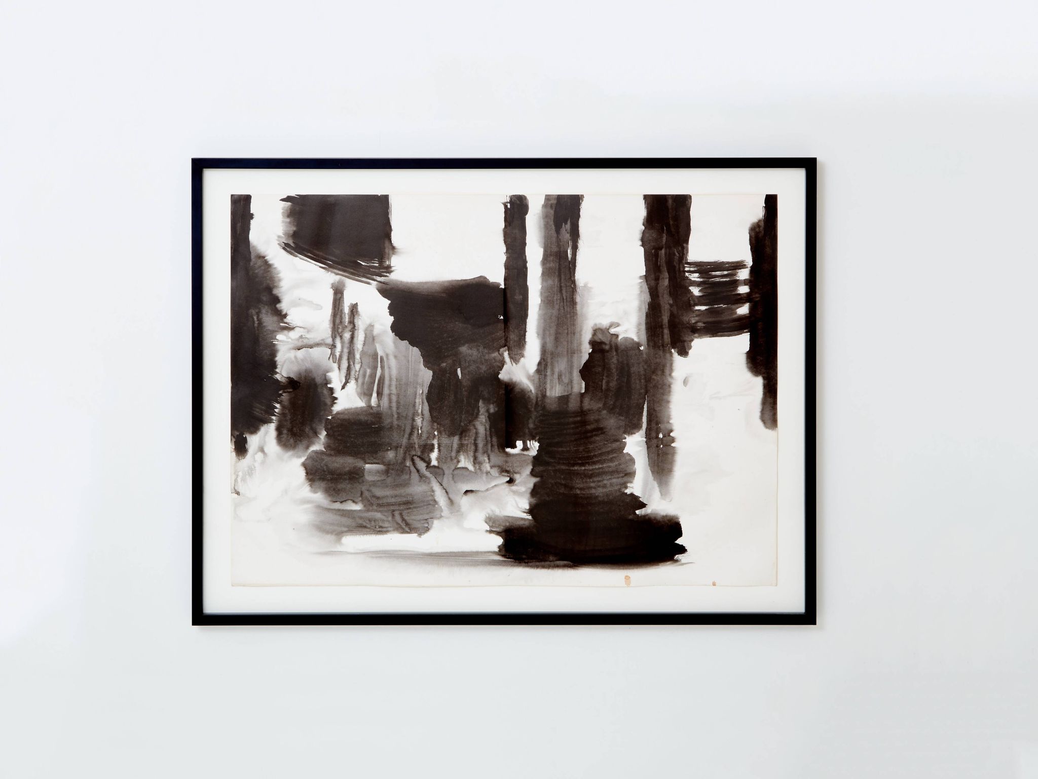 T'ang Haywen diptych ink on paper 1975