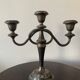 Bougeoir, silver metal candelabra