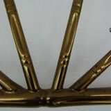 Brass imitation bamboo store display stand