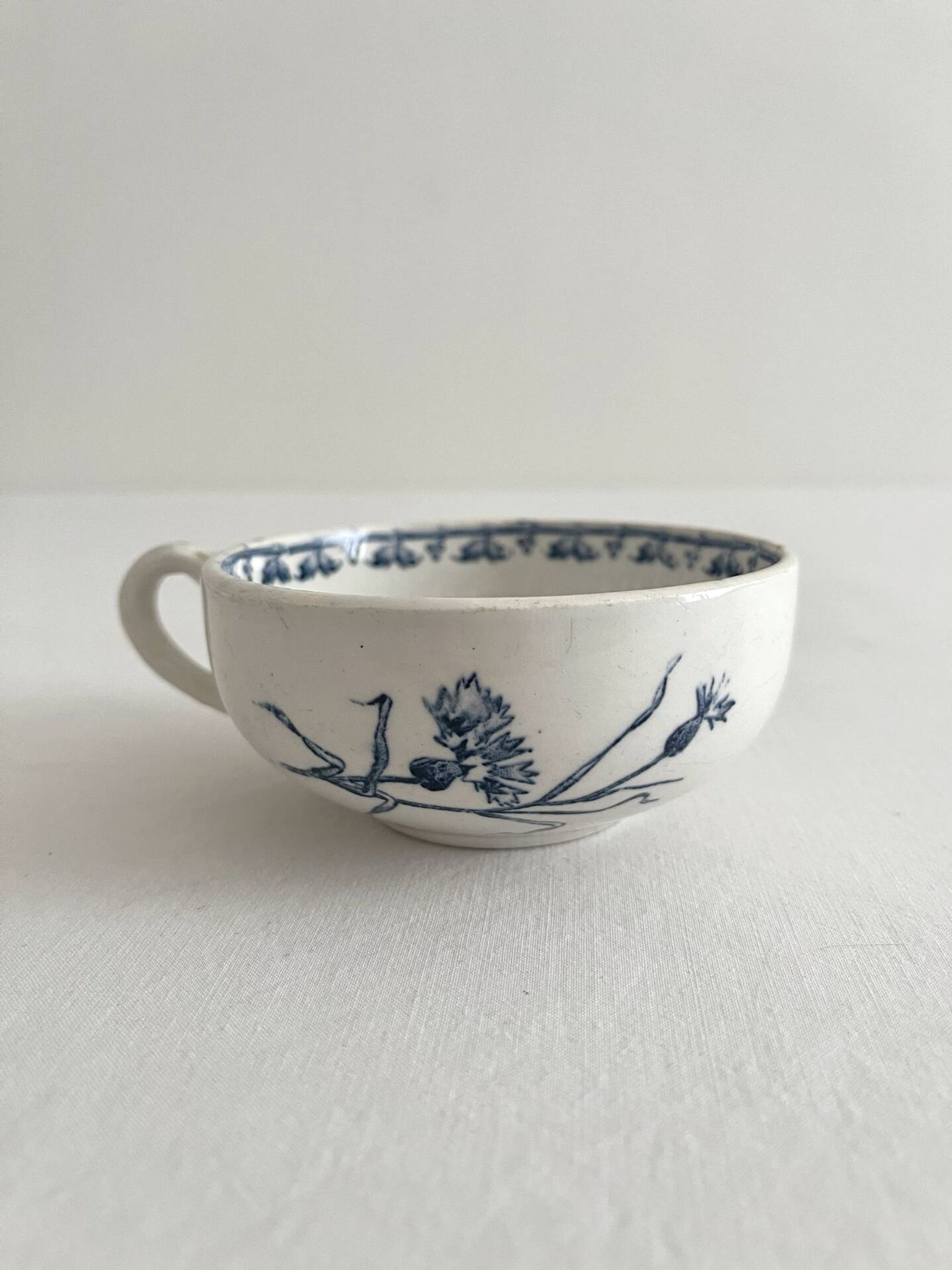 Antique ironstone cup "Carmen" Sarreguemines