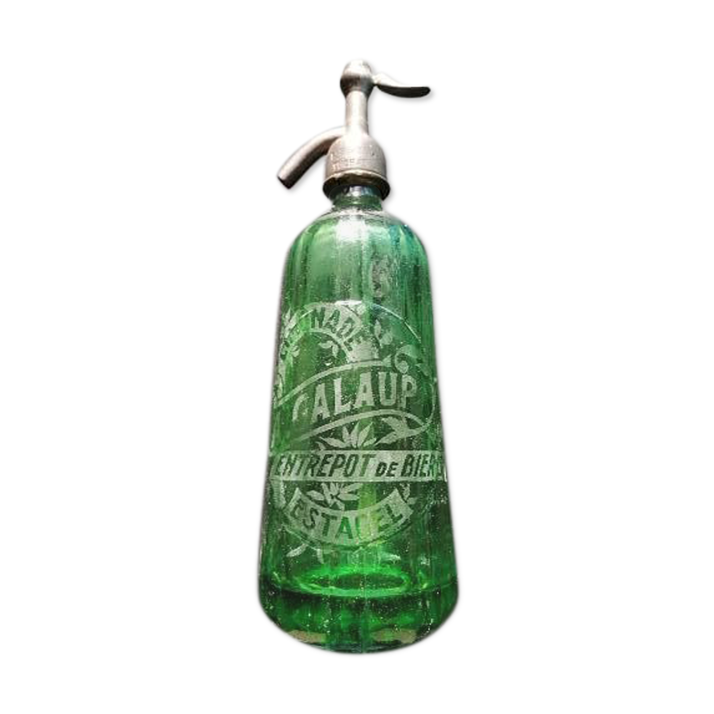 Siphon seltz water Dark Green Pyramid